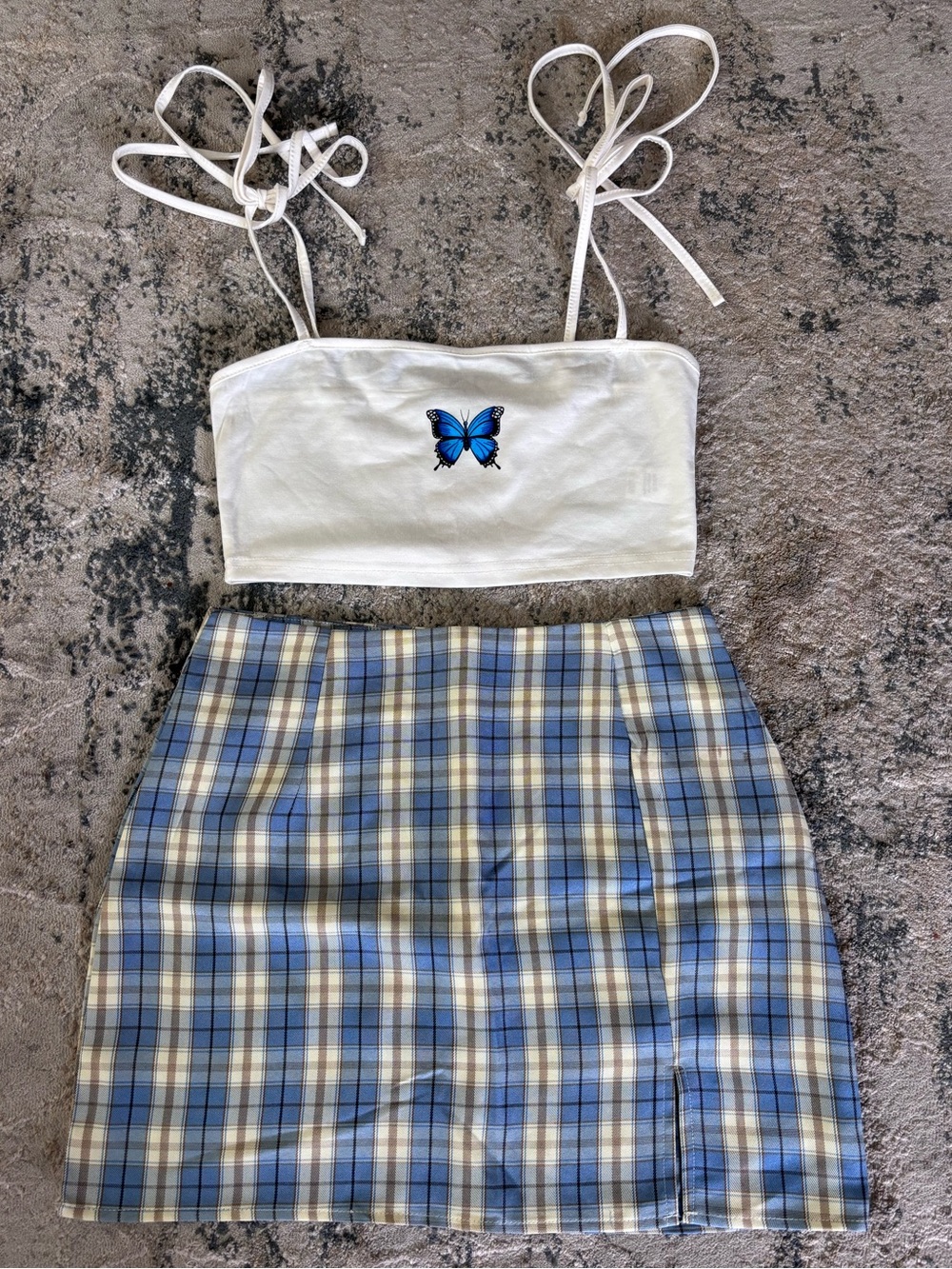 SHEIN skirt set